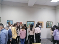 Только что открылась выставка к 70-летию со дня рождения Алексея Куладжи